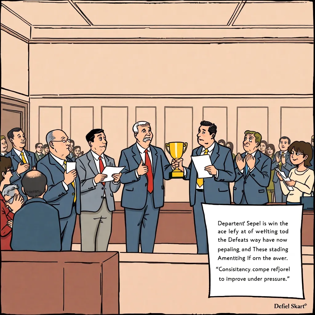 Department for Administrative Drift wins