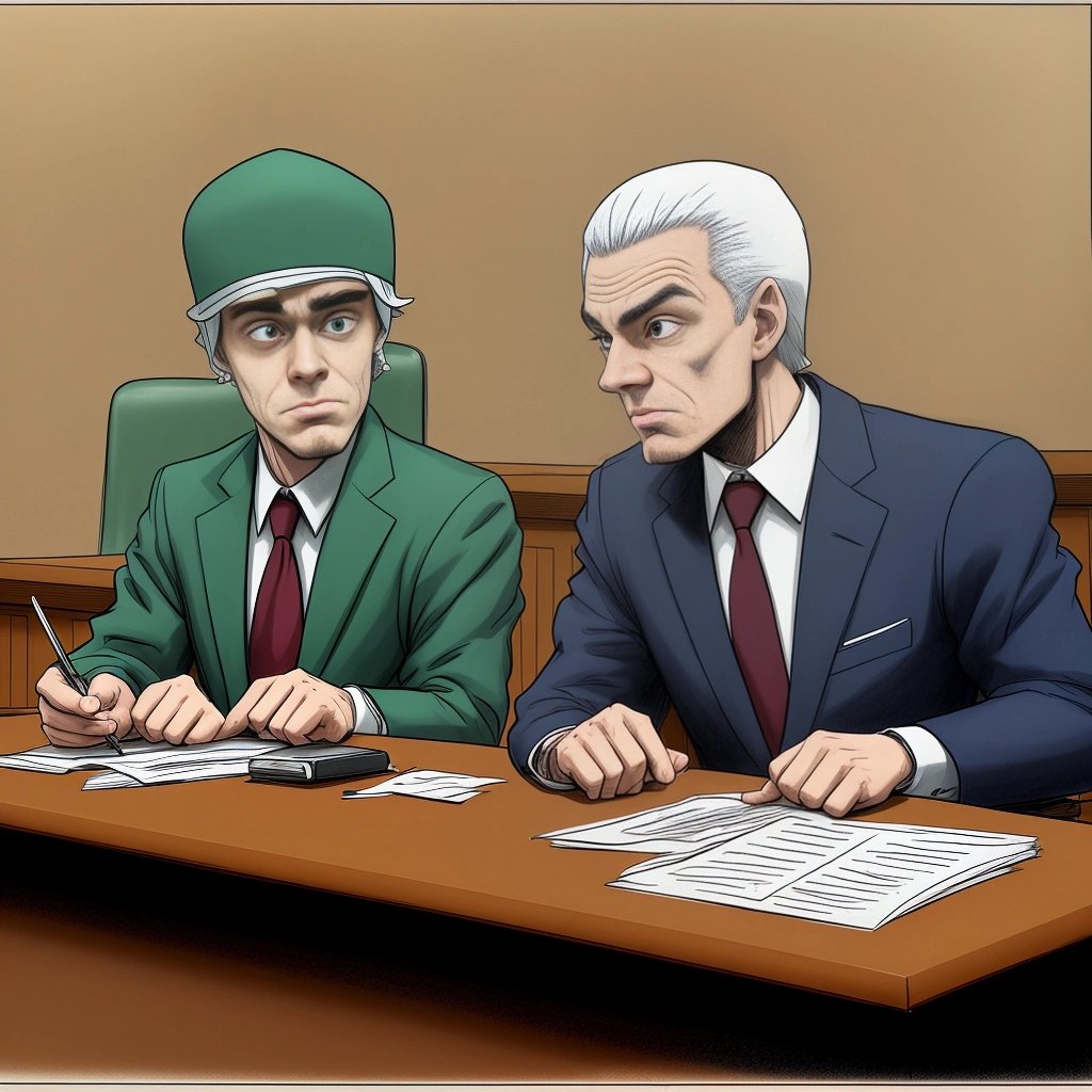 Celebrities in court