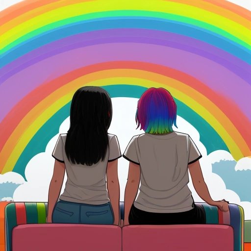 t3h PeNgU1N oF d00m and her girlfriend