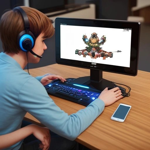 Two players playing Nibbles game on different devices