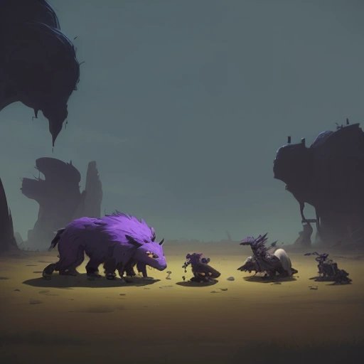 Dying kodos in Desolace