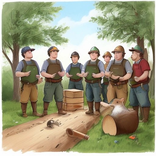 Lumberyard workers on the lookout for woodchuck
