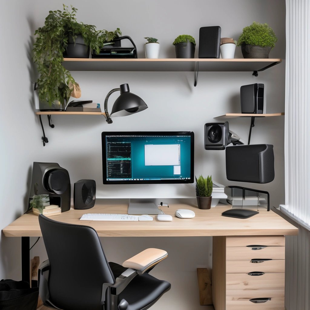 Organized programmer's workspace