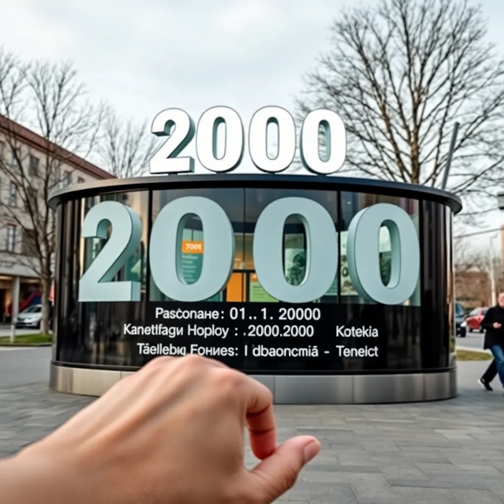 Засноване 1 січня 2000-го і «2000-річна історія» в одному буклеті