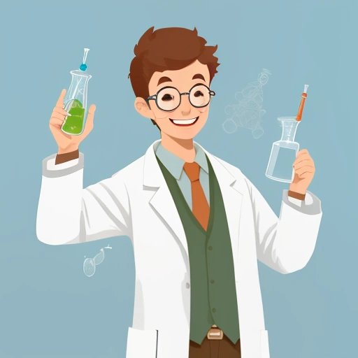 Scientist doing science things