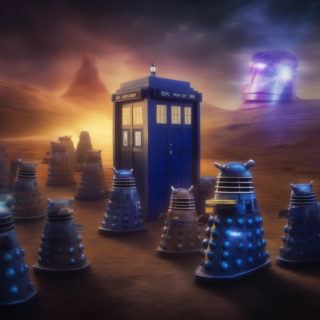 Pony Doctor vs. Daleks