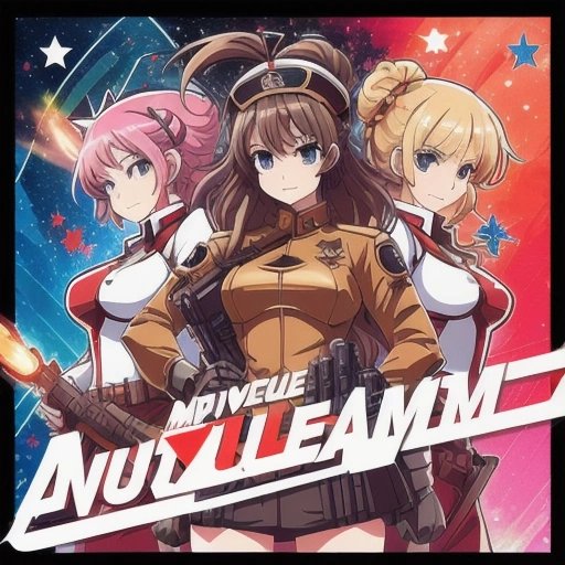 Anime girl army integrated into existing anime
